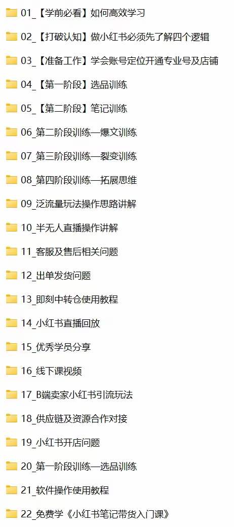 图片[3]-（10940期）小红书-笔记带货课【6月更新】流量 电商新机会 315节正课+64节隐藏课 - 副业心选-副业心选
