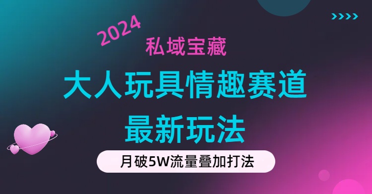 （11541期）私域宝藏：大人玩具情趣赛道合规新玩法，零投入，私域超高流量成单率高 - 副业心选-副业心选