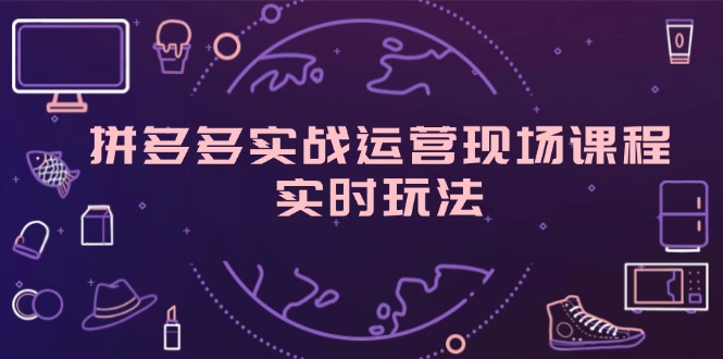 （11759期）拼多多实战运营现场课程，实时玩法，爆款打造，选品、规则解析 - 副业心选-副业心选
