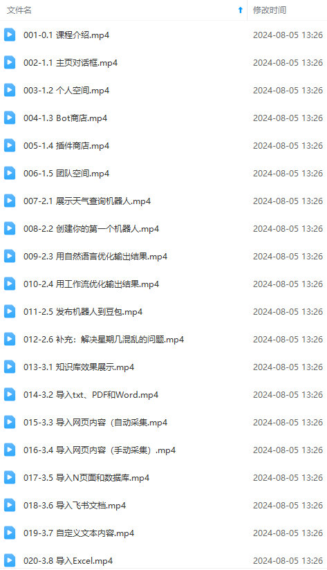 图片[2]-（11990期）Coze-0基础开发 Agent智能体教程：不需要懂编程，做属于自己的对话机器人 - 副业心选-副业心选