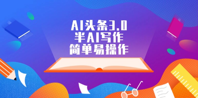（12266期）AI头条3.0，半AI写作，简单易操作 - 副业心选-副业心选