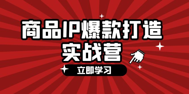 （12136期）商品-IP爆款打造实战营【第四期】，手把手教你打造商品IP，爆款 不断 - 副业心选-副业心选