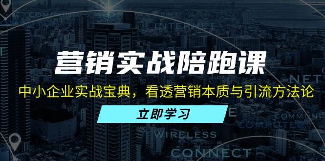 （13146期）营销实战陪跑课：中小企业实战宝典，看透营销本质与引流方法论 - 副业心选-副业心选