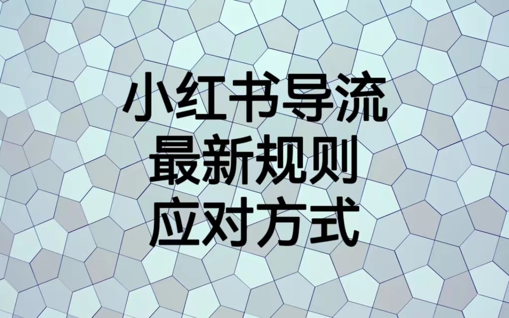 小红书导流最新规则应对方式，新规以后目前还可用的引流方式解读 - 副业心选-副业心选