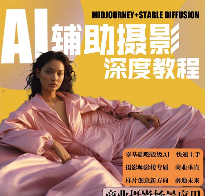 图片[2]-2024年AI辅助摄影人工智能商业应用摄影课程（37节课） - 副业心选-副业心选