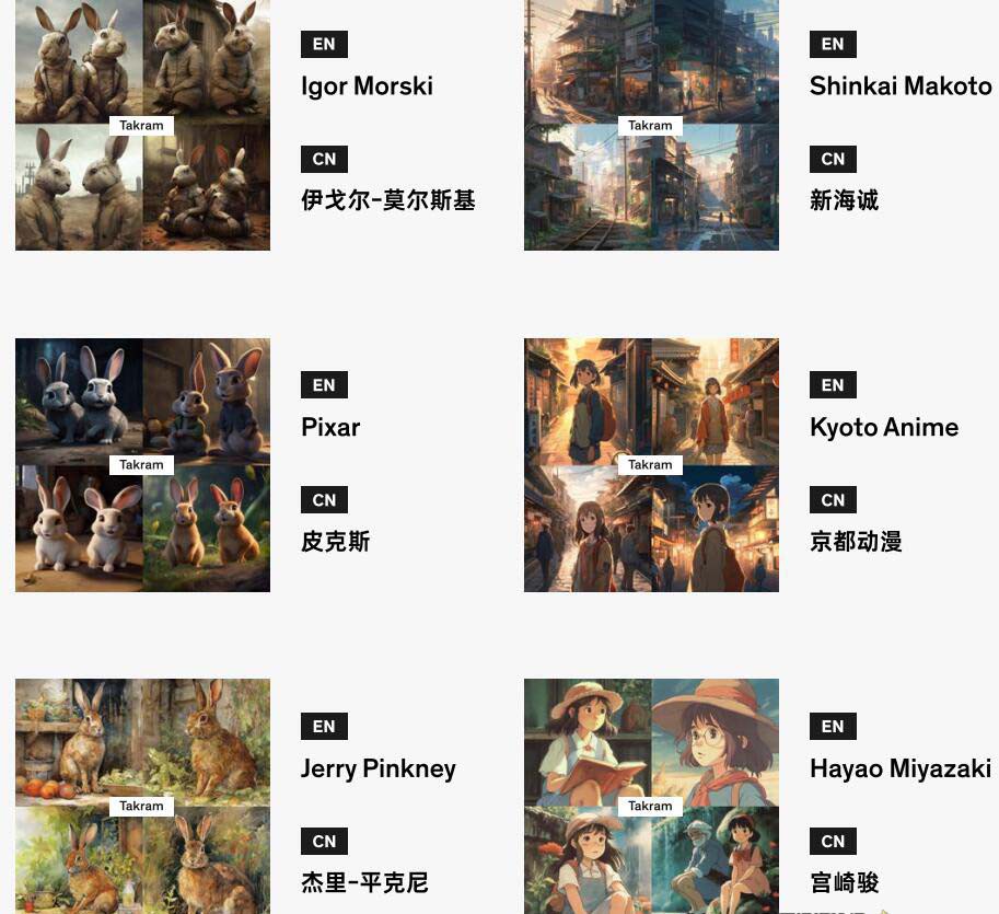 图片[2]-Midjourney辞典AIGC中英双语图文辞典+提示关键词Prompt大全 - 副业心选-副业心选