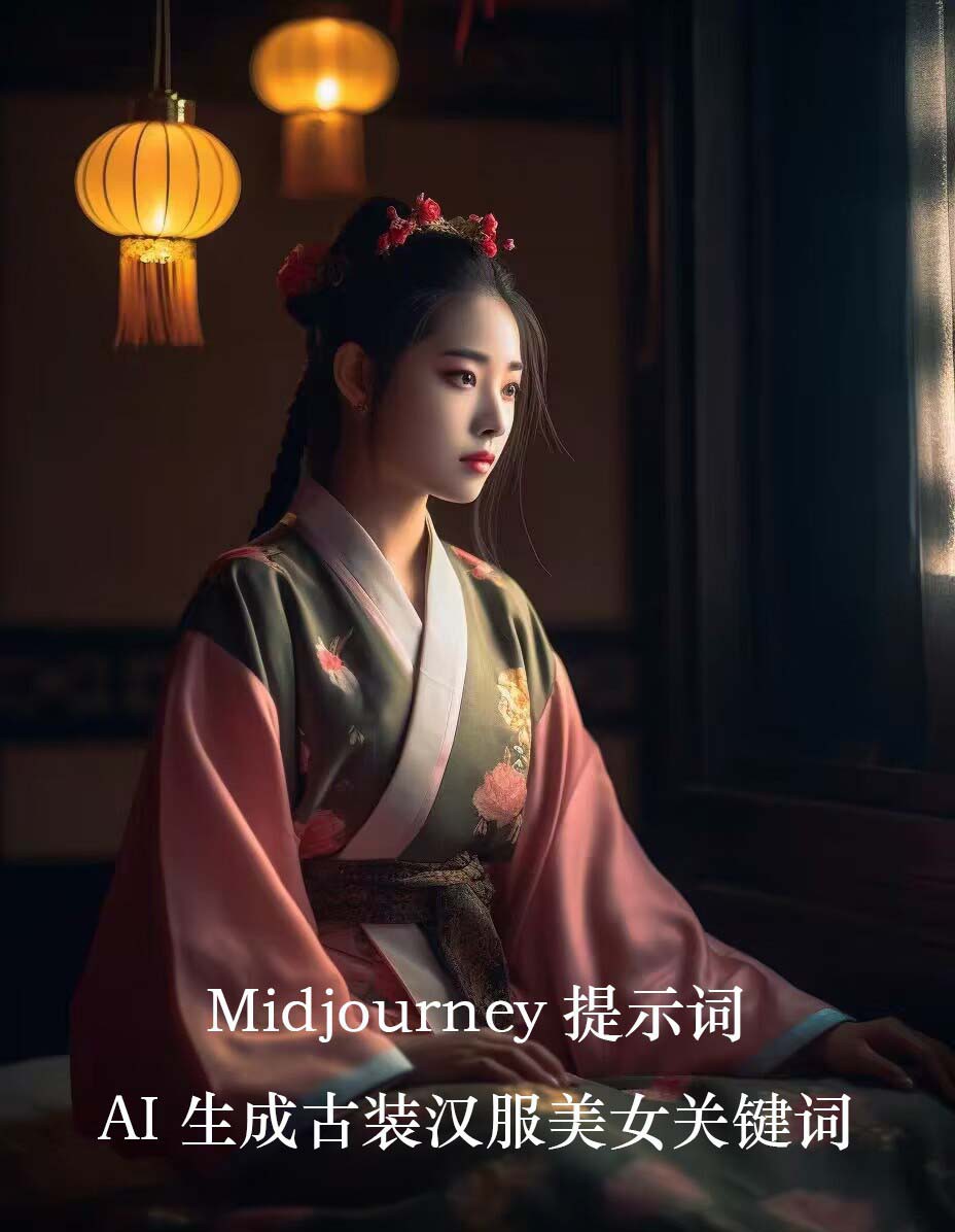 图片[2]-Midjourney关键词-AI生成中国风古装汉服美女人像提示关键词 - 副业心选-副业心选