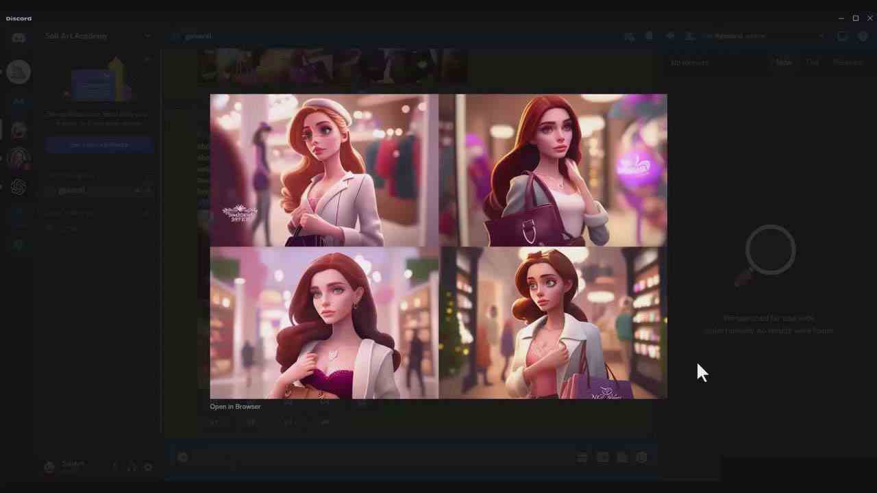 图片[6]-掌握 MidJourney V5 AI + ChatGPT创建一致的角色设计图像-22节课-中英字幕 - 副业心选-副业心选