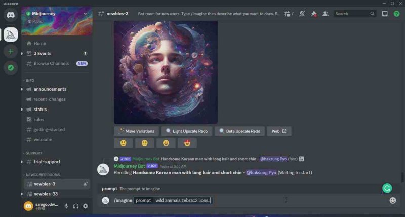 Midjourney AI人工智能艺术图片从入门到高级创作教程-33节课-中英字幕-副业心选