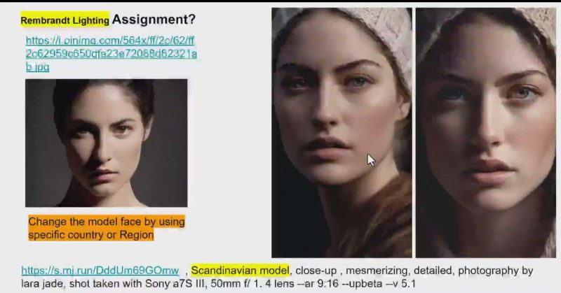 Midjourney v5 ChatGPT 和 Bard AI人工智能人像摄影大师班-15节-中英字幕-副业心选