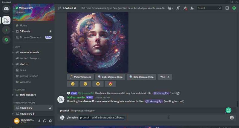 Midjourney AI人工智能艺术图片从入门到高级创作教程-34节课-中英字幕-副业心选