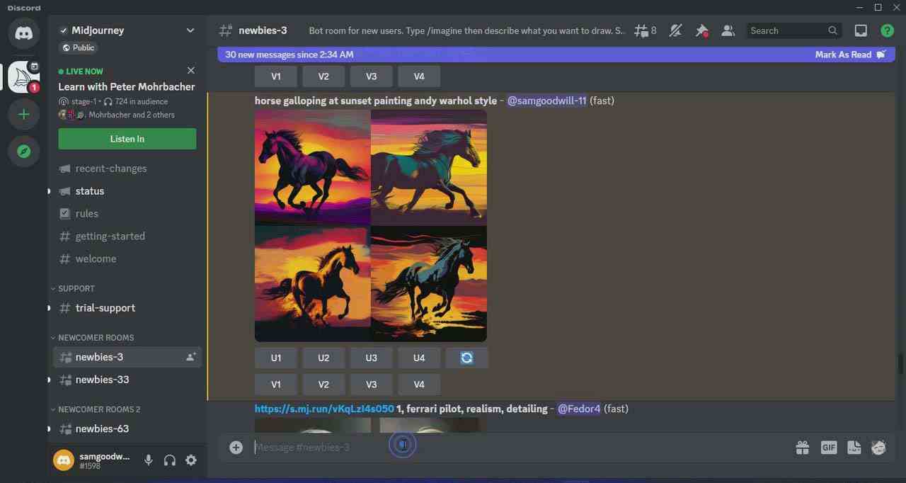 图片[6]-Midjourney AI人工智能艺术图片从入门到高级创作教程-34节课-中英字幕 - 副业心选-副业心选