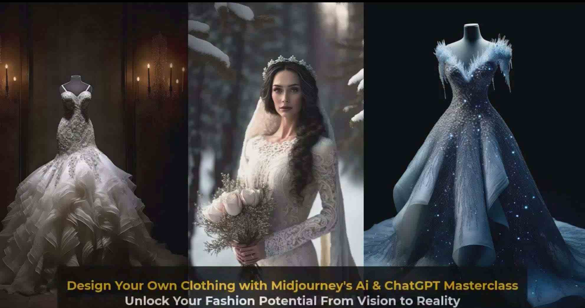 图片[9]-利用 Midjourneys Ai 人工智能设计自己的服装AI大师班-10节课-中英字幕 - 副业心选-副业心选