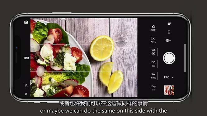 iPhone 美食摄影-掌握美食摄影造型-构图和编辑艺术-21节课-中英字幕 - 副业心选-副业心选