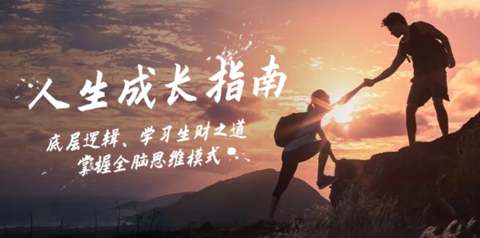 人生成长指南：底层逻辑、学习生财之道，掌握全脑思维模式-副业心选