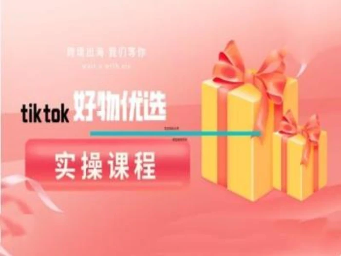 tiktok好物优选实操课程，好物分享操作技巧 - 副业心选-副业心选