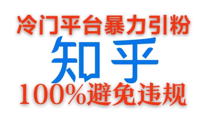 冷门平台暴力引流，日引100+创业粉，0成本100%避免违规的玩法 - 副业心选-副业心选