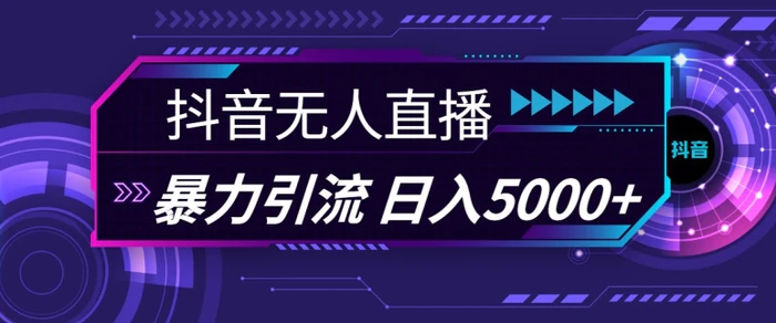 抖音快手视频号全平台通用无人直播引流法，利用图片模板和语音话术，暴力日引流100+创业粉 - 副业心选-副业心选