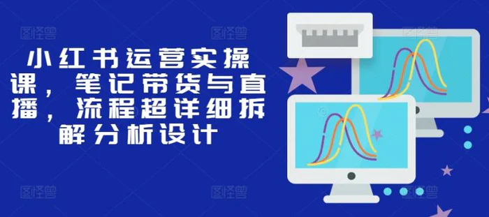小红书运营实操课，笔记带货与直播，流程超详细拆解分析设计-副业心选