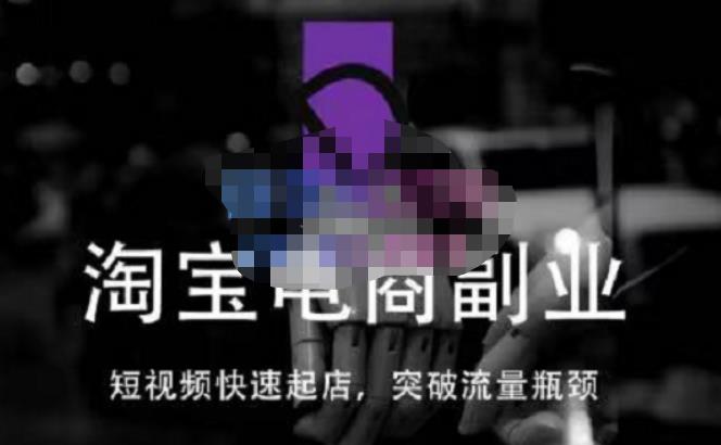 蓝Sir派·淘宝短视频快速起店，替代传统搜索方式，学会做一个不一样的淘宝店 - 副业心选-副业心选