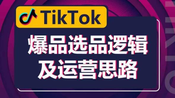 TikTok爆品选品逻辑及运营思路：解决网络环境快速入门TikTok - 副业心选-副业心选