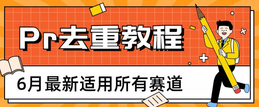 2023年6月最新Pr深度去重适用所有赛道，一套适合所有赛道的Pr去重方法 - 副业心选-副业心选