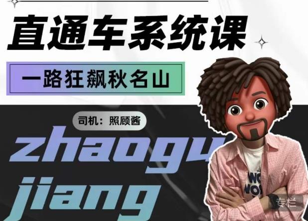 照顾酱·直通车系统课，从0到1搭建你的付费推广思维，讲基础，讲思路，讲方法，也讲实操 - 副业心选-副业心选