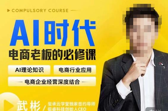 玺承·AI时代，电商老板的必修课，理论+实操+工具，驱动电商销售转化 - 副业心选-副业心选