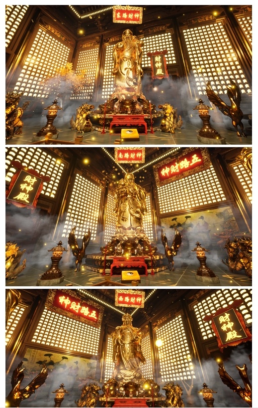 图片[3]-VR全景模式五路财神无人直播玩法，抖音目前最火的玩法独家制作【吸金又吸睛】 - 副业心选-副业心选