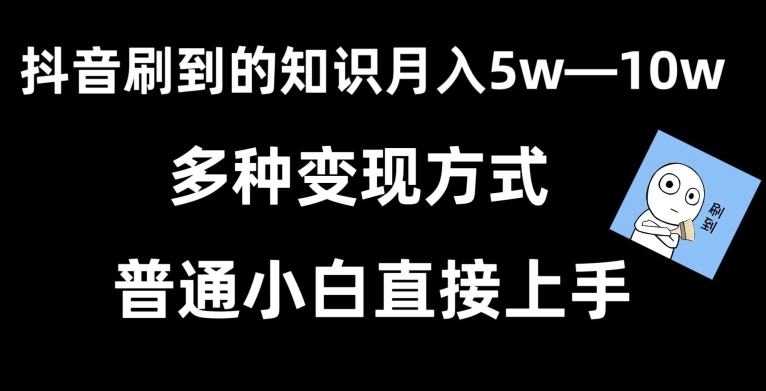 抖音刷到的知识，每天只需2小时，日入2000+，暴力变现，普通小白直接上手 - 副业心选-副业心选