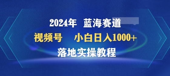2024年视频号蓝海赛道百家讲坛，小白日入1000+，落地实操教程-副业心选
