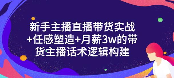 一群宝宝·新手主播直播带货实战+信任感塑造+月薪3w的带货主播话术逻辑构建 - 副业心选-副业心选