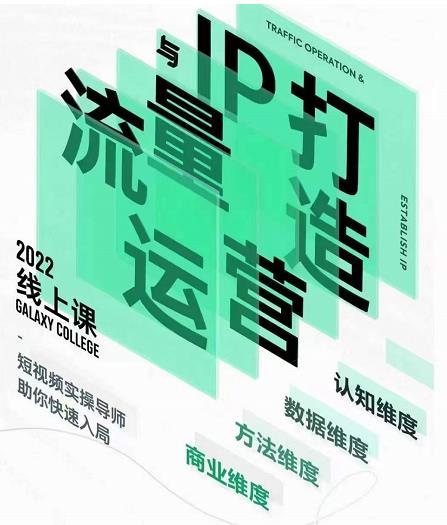 大蓝流量运营&个人ip打造课，短视频带货/爆款文案/流量运营/直播入门/镜头变现/流量商业 - 副业心选-副业心选