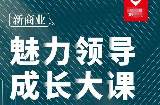 张琦·新商业魅力领导成长大课2023新版，高效管理必修课（30节） - 副业心选-副业心选