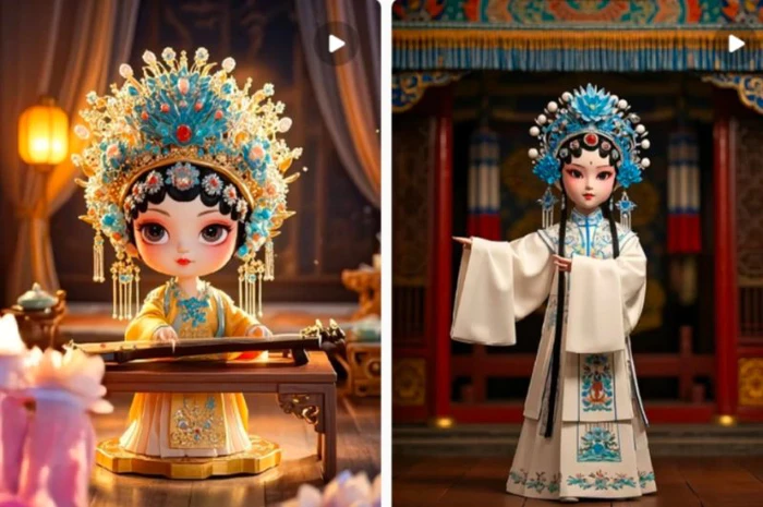 图片[2]-利用AI制做Q版古风娃娃视频，只需三步新手也能做出流量好到爆（附教程+提示） - 副业心选-副业心选