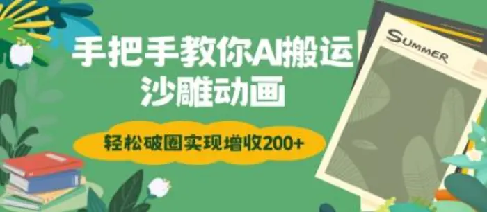 手把手教你用AI搬运沙雕动画轻松破圈实现增收2张 - 副业心选-副业心选