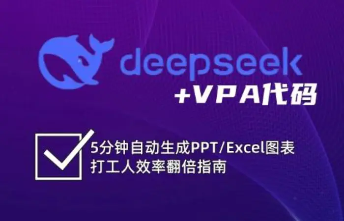DeepSeek从入门到精通：解锁Excel和VBA高效办公新技能-副业心选