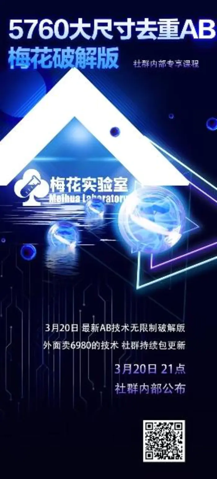 视频号连怼玩法-5760大尺寸去重AB技术-梅花实验室社群专享 - 副业心选-副业心选