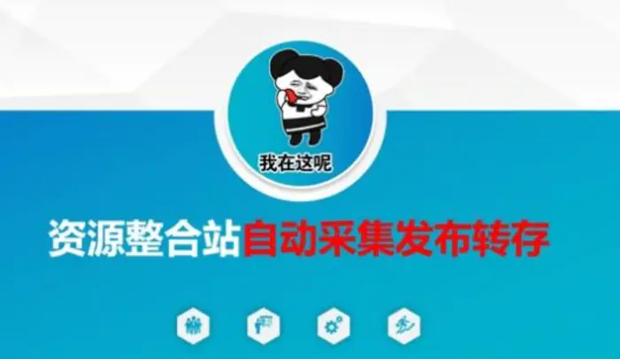 资源整合站自动采集发布转存，解放双手 - 副业心选-副业心选