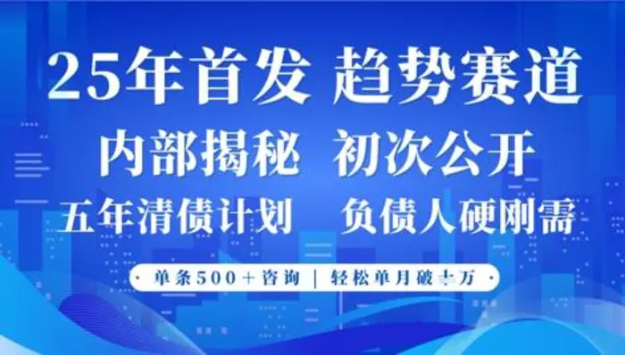 2025年首次公开，真正的事业型赛道，客咨不断，单月轻松破W - 副业心选-副业心选
