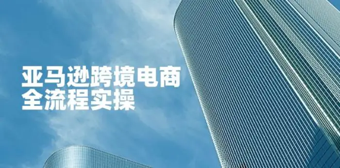 亚马逊跨境电商全流程实操，教你从零开始，掌握店铺运营与广告技巧 - 副业心选-副业心选