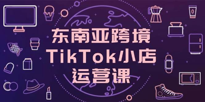 东南亚跨境TikTok小店运营课，掌握店铺设置与流量转化核心技巧-副业心选
