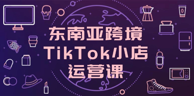 （14390期）东南亚跨境TikTok小店运营课，掌握店铺设置与流量转化核心技巧-副业心选