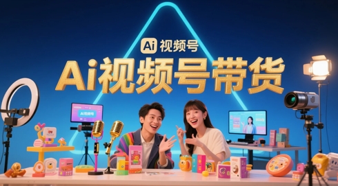 风口已至！AI视频号带货轻松月入过1W，99%的普通人却卡在内容制作门槛 - 副业心选-副业心选