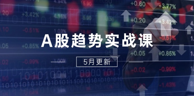（14808期）A股趋势实战课：主力动向+政策红利，2025全年策略5月更新 - 副业心选-副业心选
