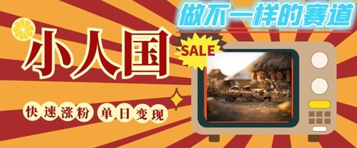 DeepSeek+绘图+视频制作小人国微观视频，小白轻轻松松上手，条条爆款，条条变现，单日就能收益 - 副业心选-副业心选