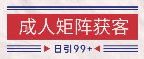 小红书某音橙人赛道引流获客，自热矩阵日引200+ - 副业心选-副业心选