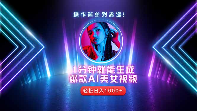 2025年最强副业：用AI做短视频，从零开始打造爆款账号！ - 副业心选-副业心选