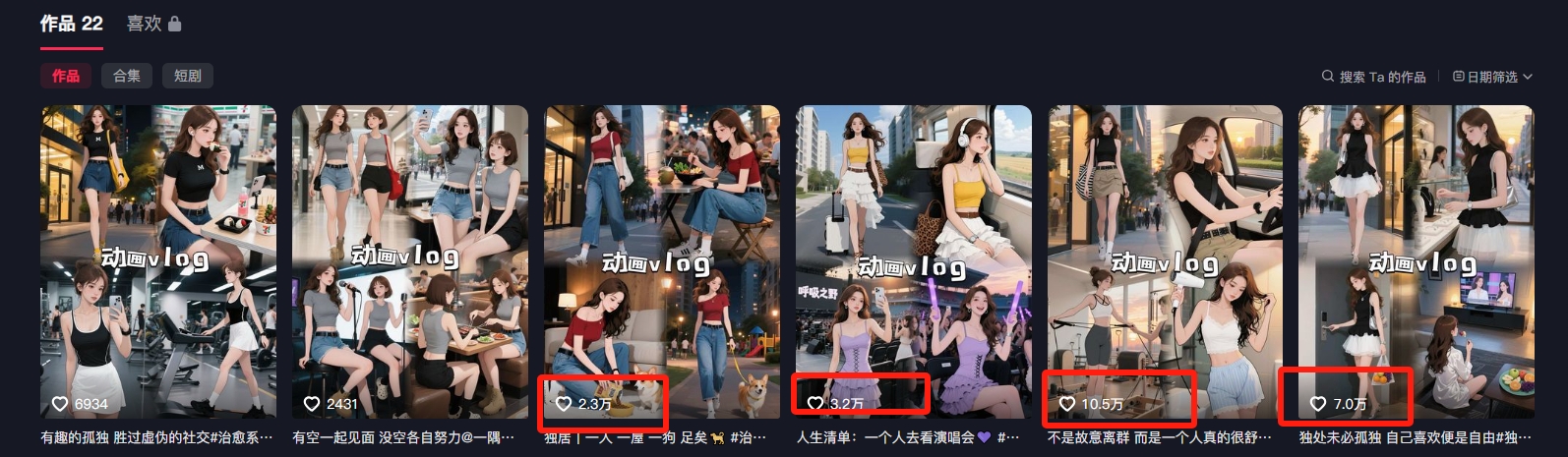 图片[2]-利用AI制作独居美女vlog短视频，零门槛轻松做爆款，22条作品涨粉33万 - 副业心选-副业心选