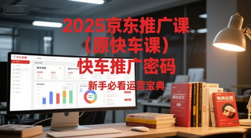 2025京东推广课(原快车课)解锁京东快车推广密码，新手必看运营宝典-副业心选